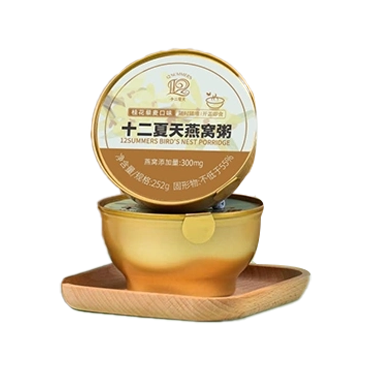 十二夏天燕窝粥桂花藜麦口味-单碗装252g/碗 12SUMMERS BIRD'S NEST PORRIDGE