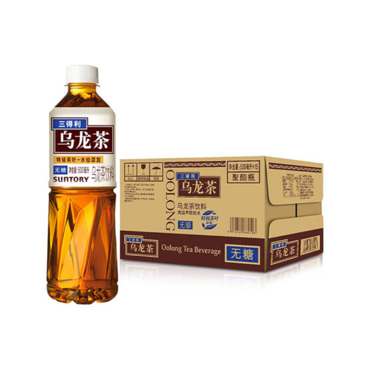 500ml三得利乌龙茶无糖(1*15)SUNTORY Oolong Tea (Kaore he Huka)