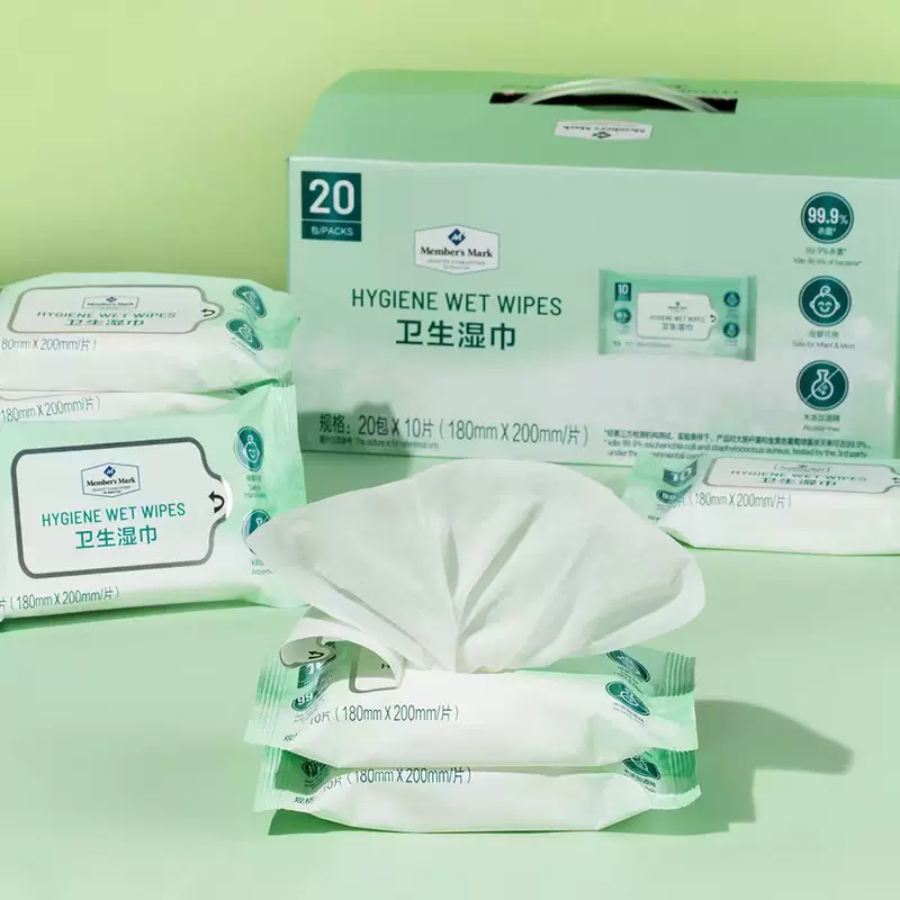 山姆卫生湿巾Sam's Club Hygiene Wet Wipe