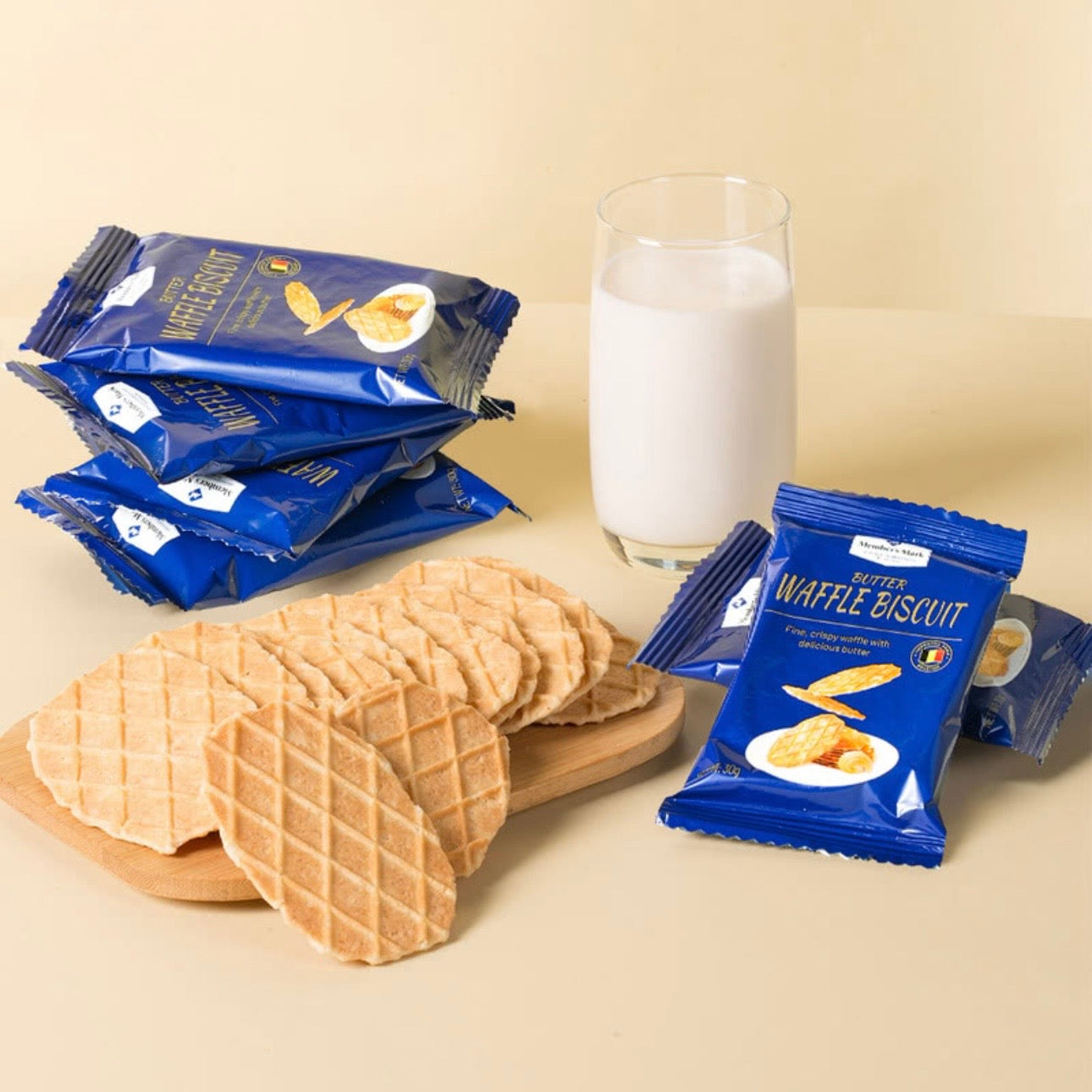 MM黄油脆华夫饼干960g Butter Waffle Biscuits