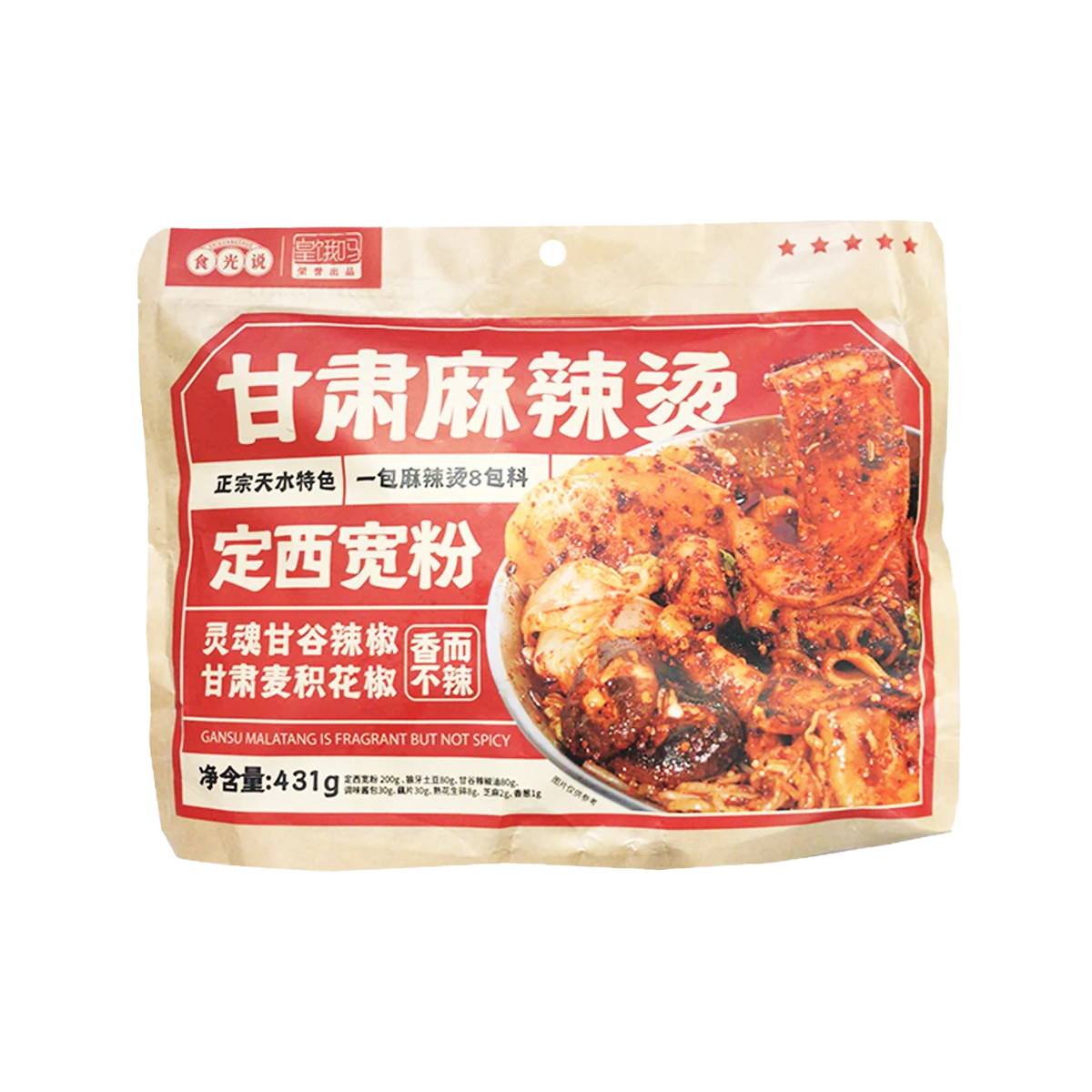 食光说甘肃麻辣烫431g Shiguangshuo- Gansu Malatang