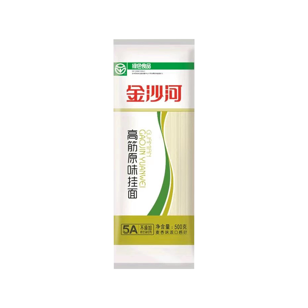 金沙河500G高筋原味Jinsha River High-Gluten Original Flavor Dried Noodles