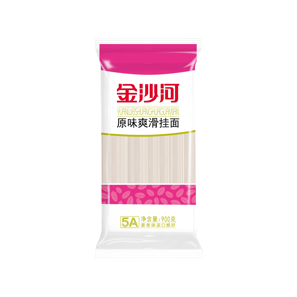 金沙河900克扁袋原味爽滑Jinsha River Original Flavor Smooth Dried Noodles