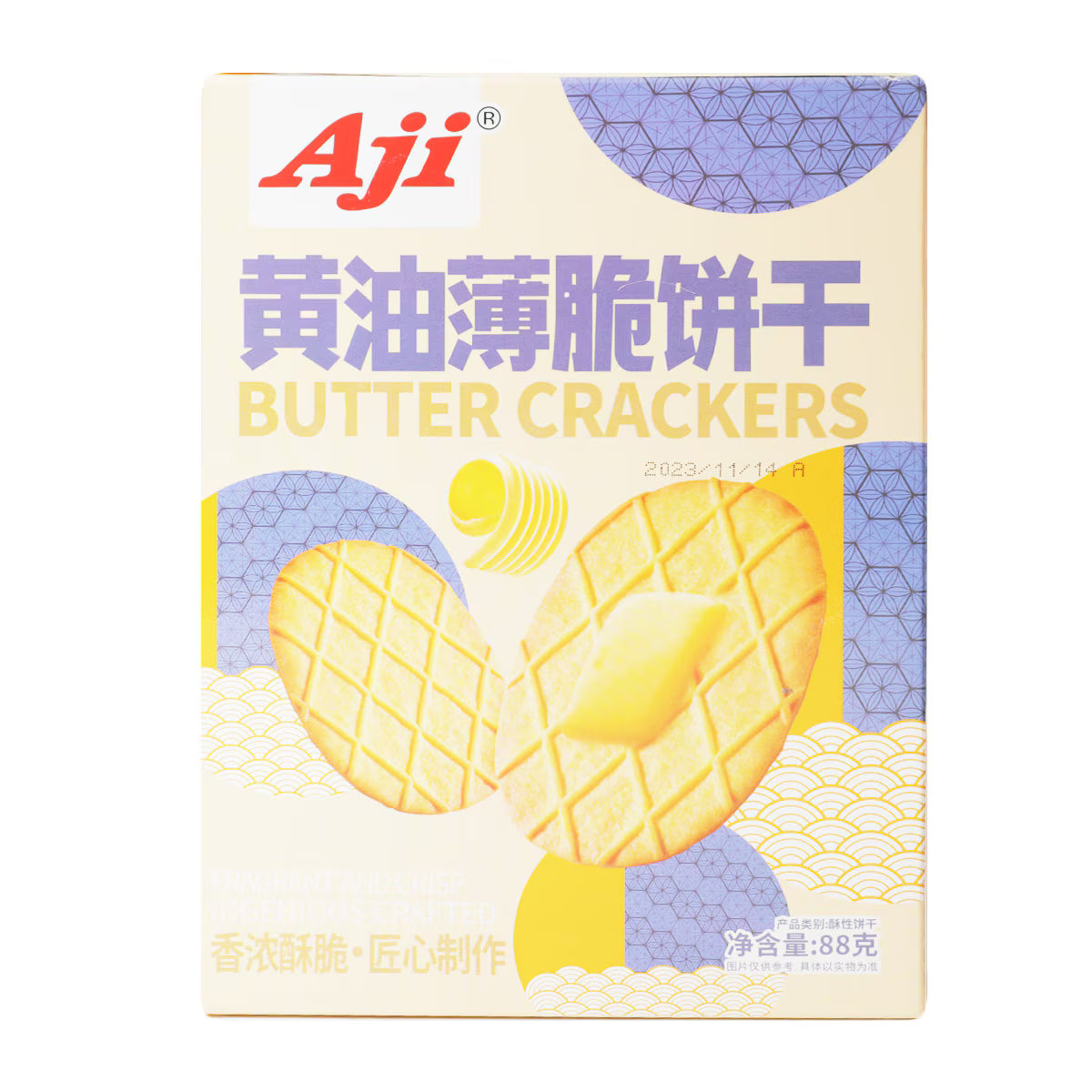 Aji薄脆饼干黄油88g