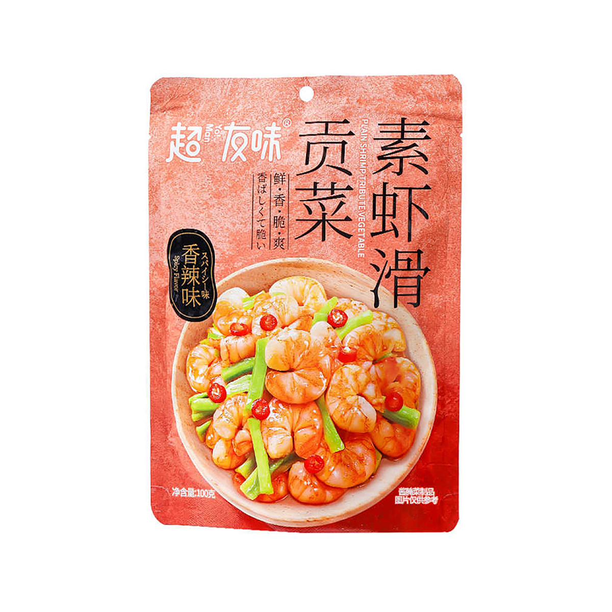 超友味素虾滑贡菜(香辣味)CYW Fiddlehead Fern(Spicy)