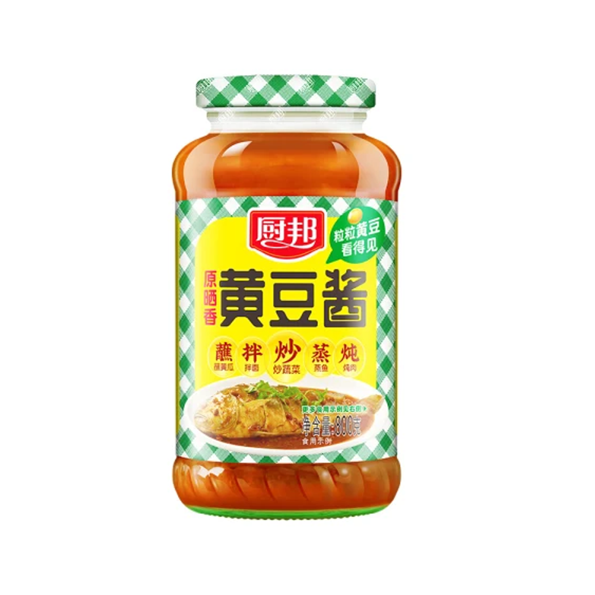 厨邦原晒香黄豆酱800g Chu Bang Soybean Whakapiri 800g