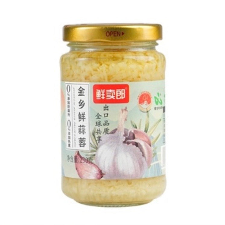 金乡鲜蒜蓉230g Jinxiang Fresh Minced Garlic
