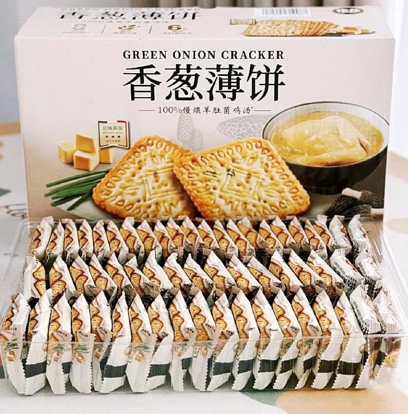 伟龙香葱薄饼1.16kg Green Onion Cracker