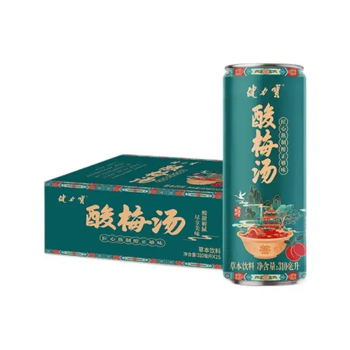 健力宝酸梅汤饮料Jianlibao Sour Paramu inu