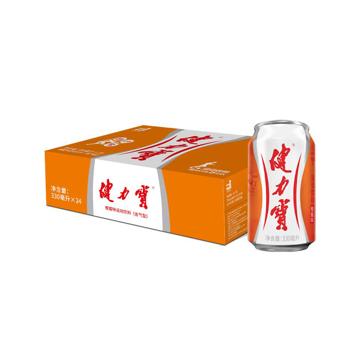 健力宝橙蜜味运动饮料Jianlibao Wai Karaka
