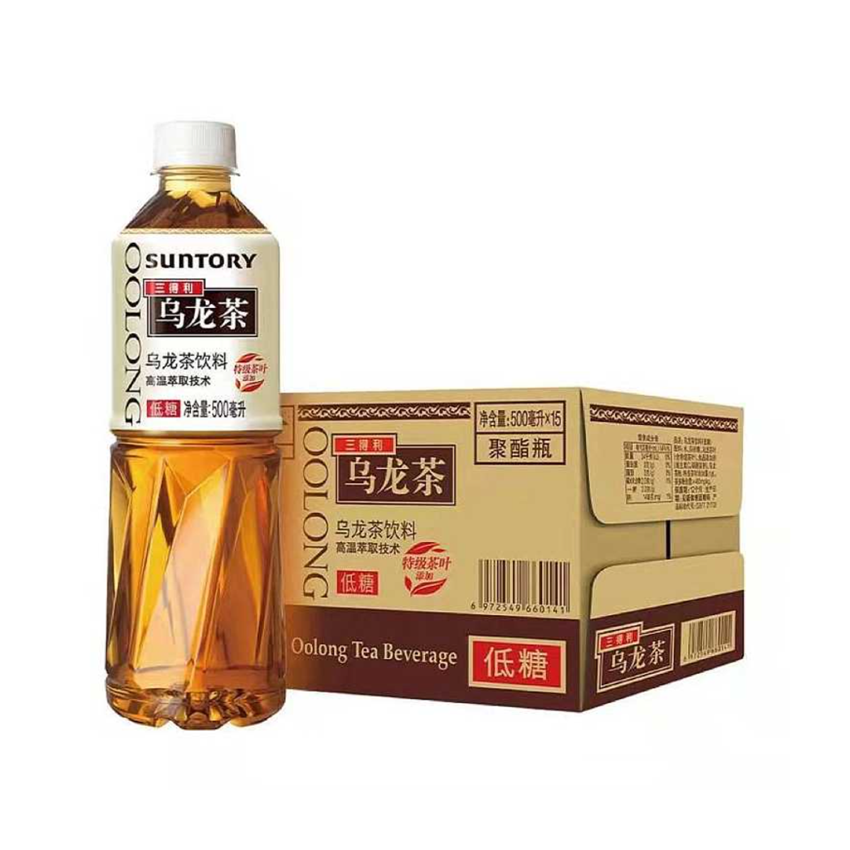 三得利乌龙茶(低糖)500ml*15 SUNTORY Oolong Tea (Huka iti)