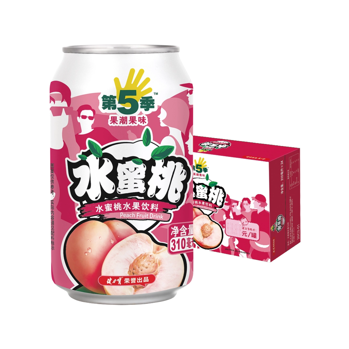 第五季水蜜桃水果饮料Season 5 of Peach flavor Drink
