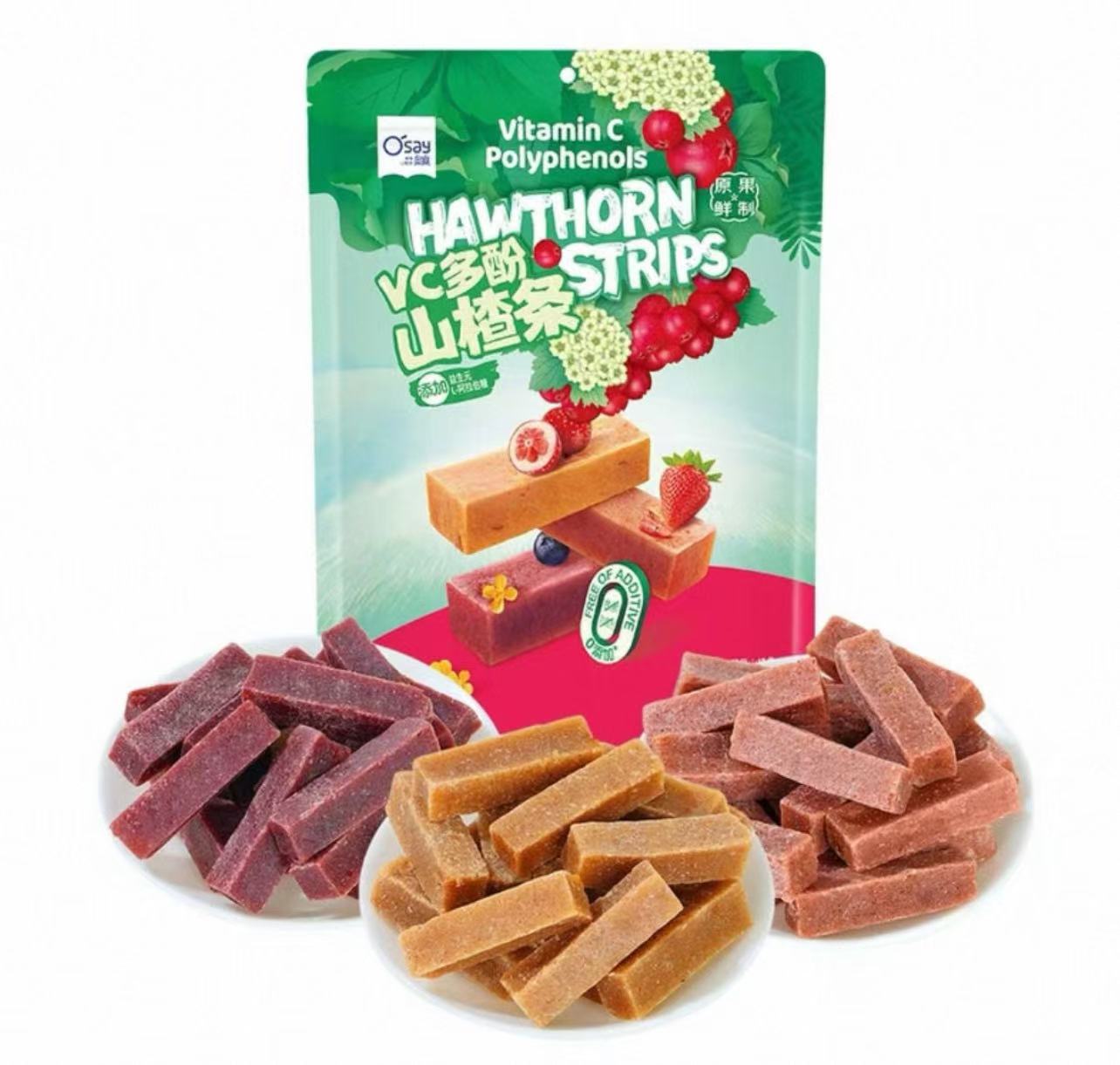 VC多酚山楂条1kg Vitamin C Polyphenols Hawthorn Strips