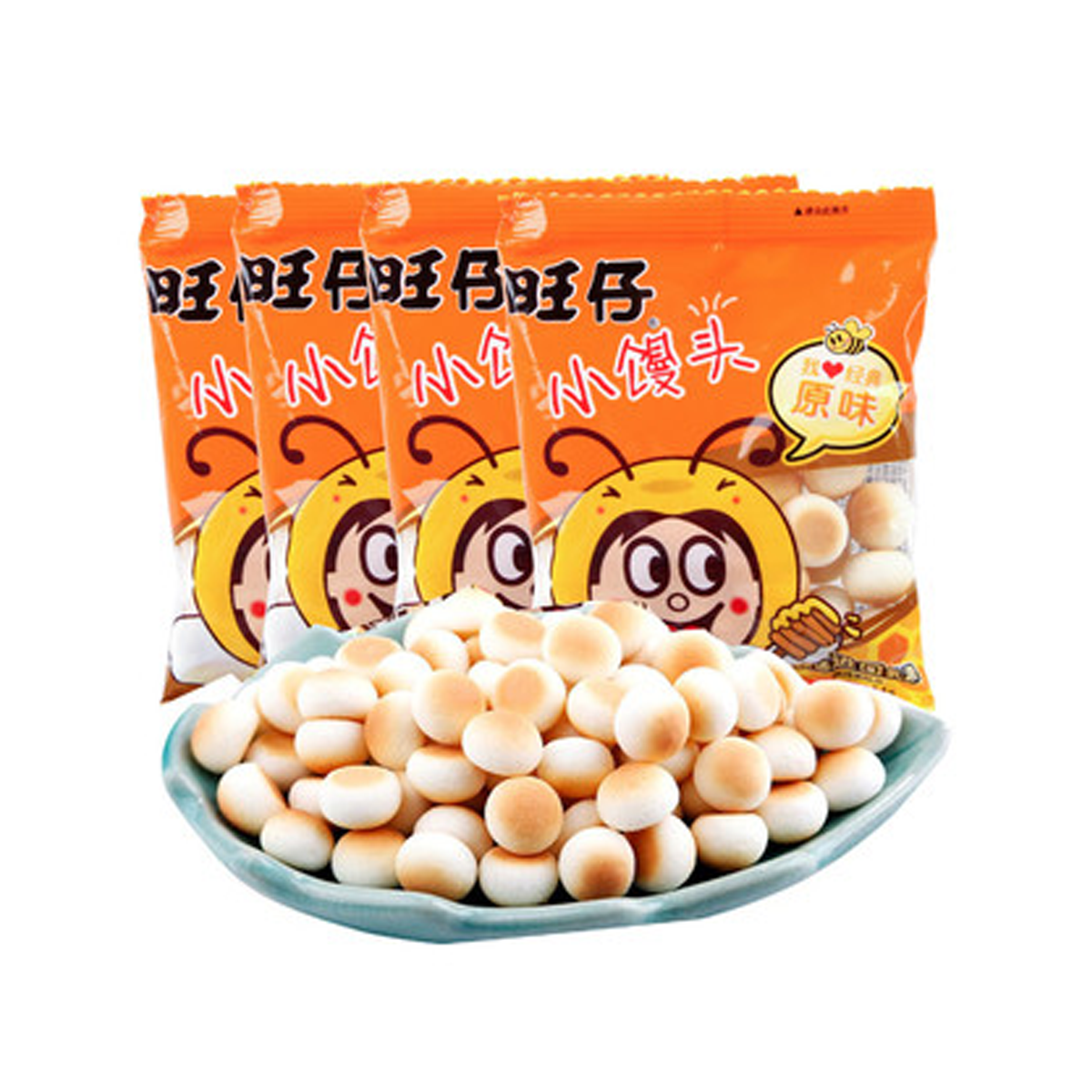 旺旺原味小馒WangZai Mini Steamed Buns (Rau Taketake Tauhira)