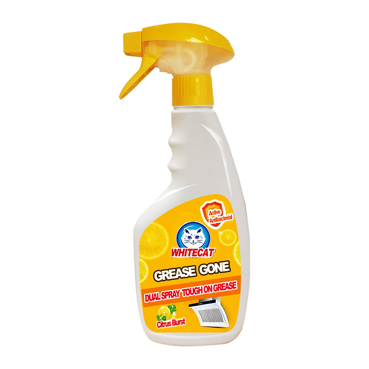 白猫厨房重油净多效清洁喷剂 500ml Whitecat Multipurpose Kitchen Cleaning Spray 500ml
