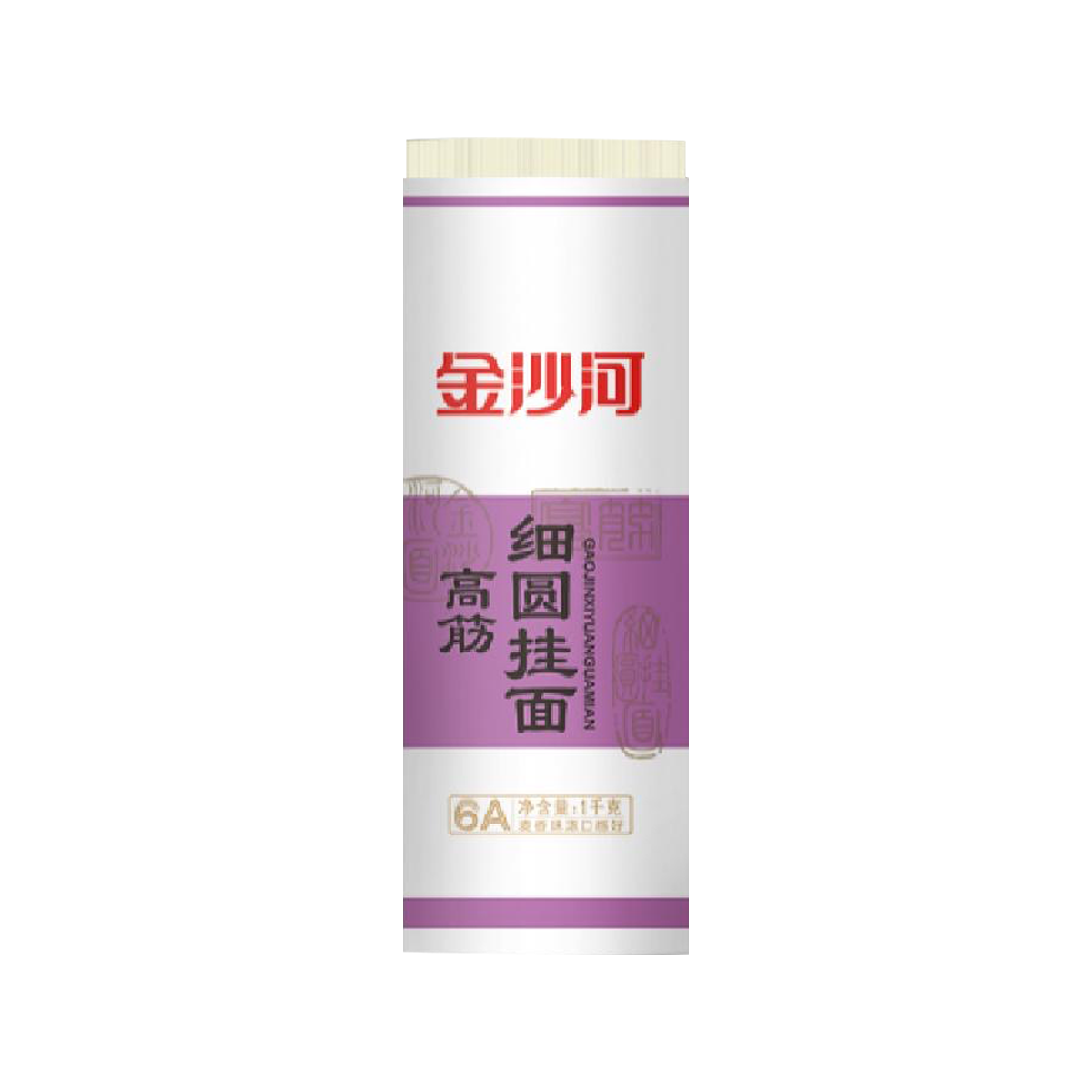 金沙河1000G高筋细圆挂面Jinsha River High-Gluten Fine Round Dried Noodles