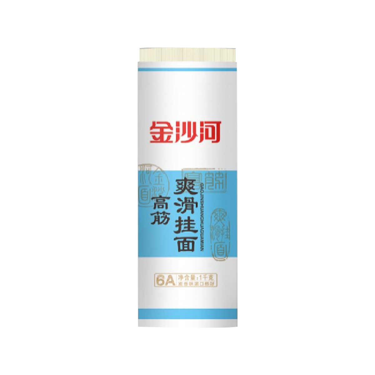 金沙河1000G高筋爽滑挂面Jinsha River High-Gluten Smooth Dried Noodles