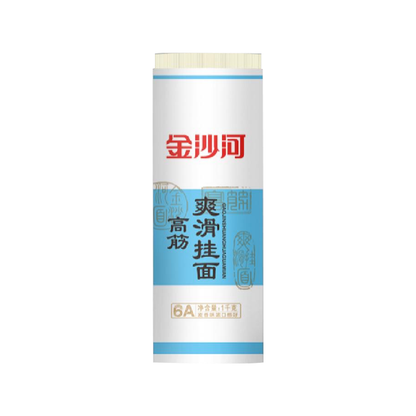 金沙河1000G高筋爽滑挂面Jinsha River High-Gluten Smooth Dried Noodles