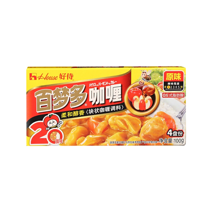 100g好侍百梦多咖喱（原味）House Curry (original)