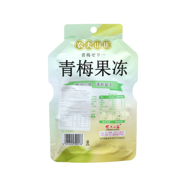 农夫山庄122克青梅芒果果冻Farmers Grange Green Plum Mango Tire