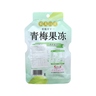 农夫山庄122克青梅原味果冻Farmers Grange Original Green Paramu Tiēre