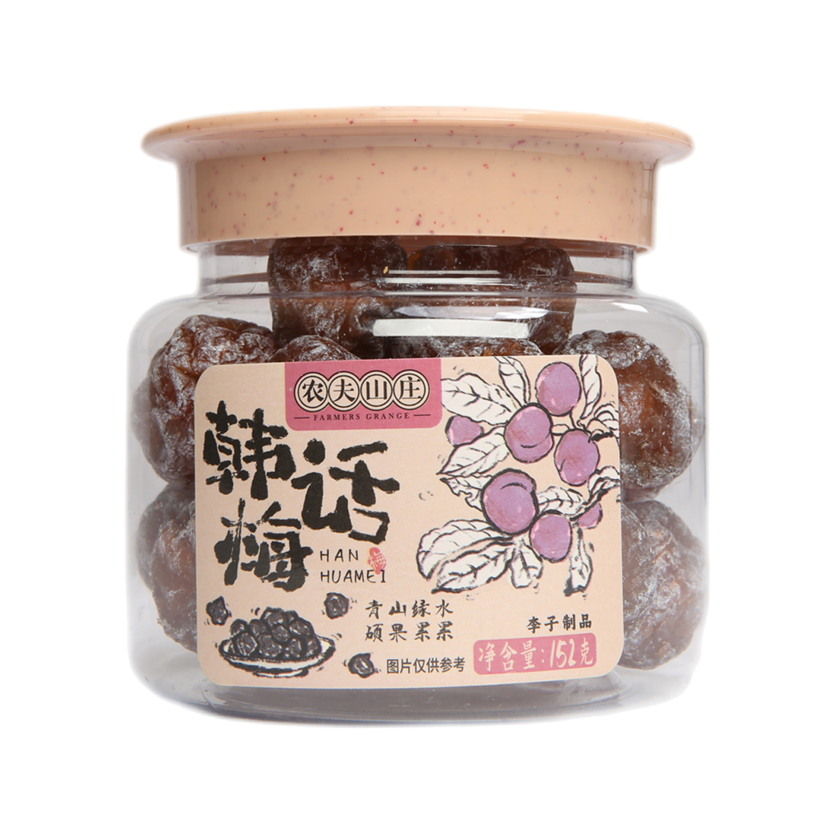 农夫山庄山水瓶庄152克韩话梅Farmers Grange Korean Salted Plum