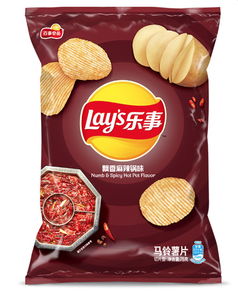 乐事飘香麻辣锅味 70g LAYS Spicy Hot Pot Flavor