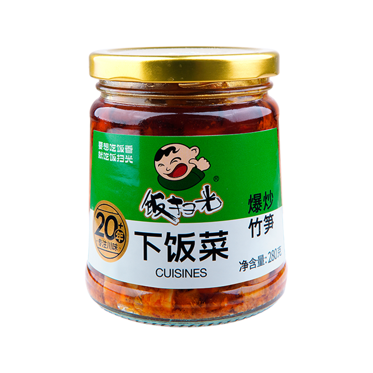 饭扫光（爆炒竹笋）280g FSG Bamboo Shoots Pickles