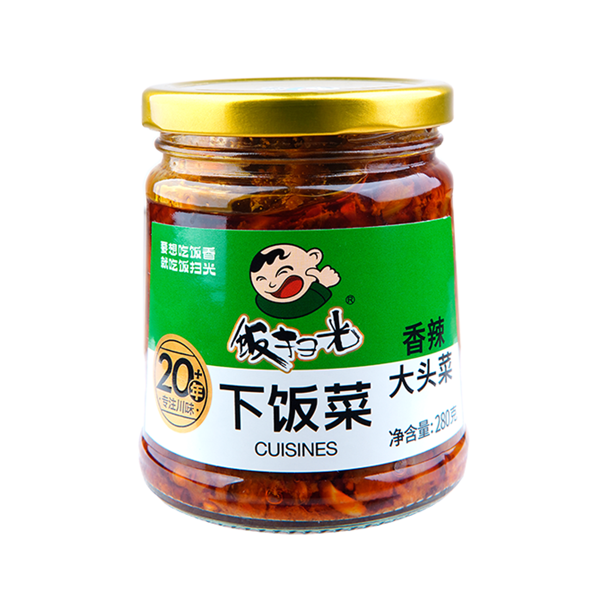饭扫光（大头菜味）280g FSG KAUPAPA KAUPAPA