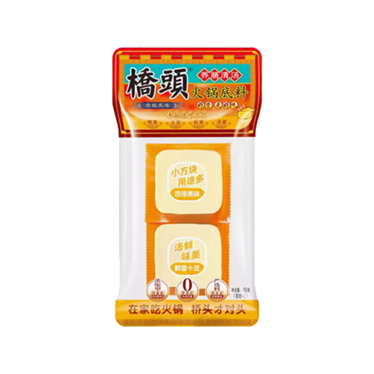 桥头养膳清汤火锅底料160g QIAO TOU Plain Hupa Hot Pot Soup Base 160g