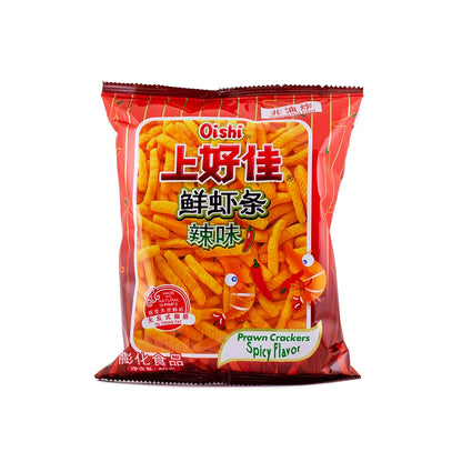 上好佳鲜虾条 辣 30g Oishi Spicy Shrimp Strips