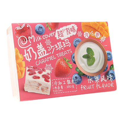 超友味奶盖沙琪玛 水果味380g