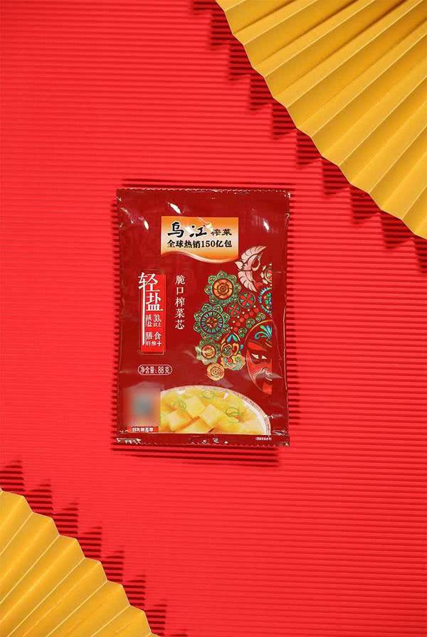 乌江脆口榨菜芯88g Wujiang Crisp pickled mustard seeds