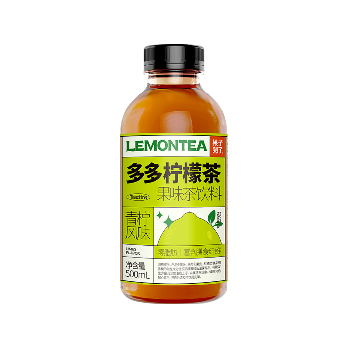 果子熟了多多柠檬茶青柠风味 500ml*15 Rēmana Tii (Rama Reima)