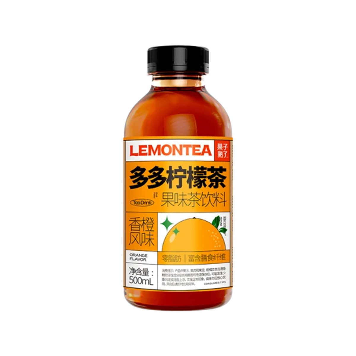 果子熟了多多柠檬茶香橙风味 500ml*15 Rēmana Tii (Karaka Karaka)