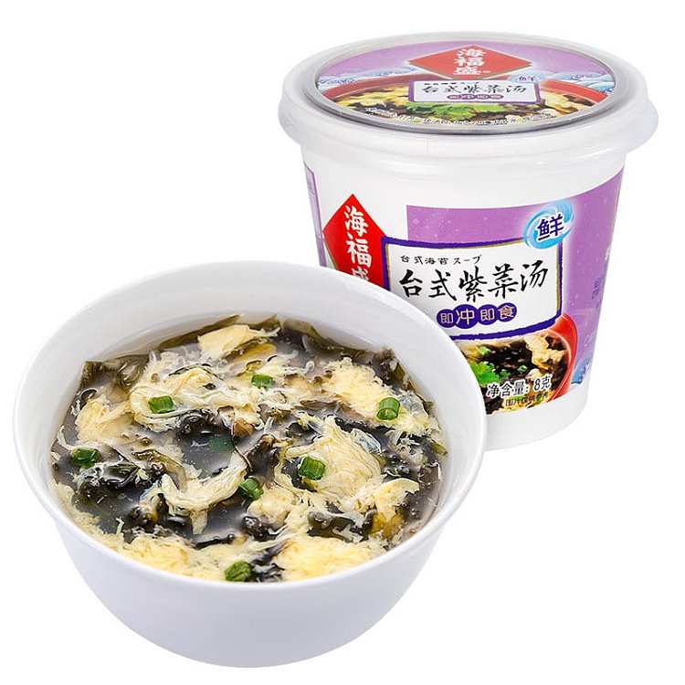 台式紫菜汤 Taiwanese seaweed soup