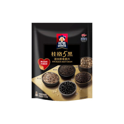 桂格五黑燕麦片袋装 Quaker Five Black Oatmeal
