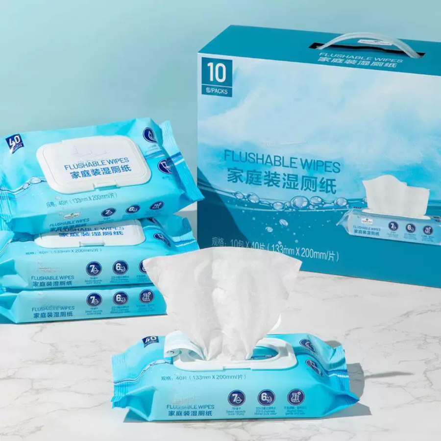 山姆家庭装湿厕纸Ko Sam's Club Flushable Wipes