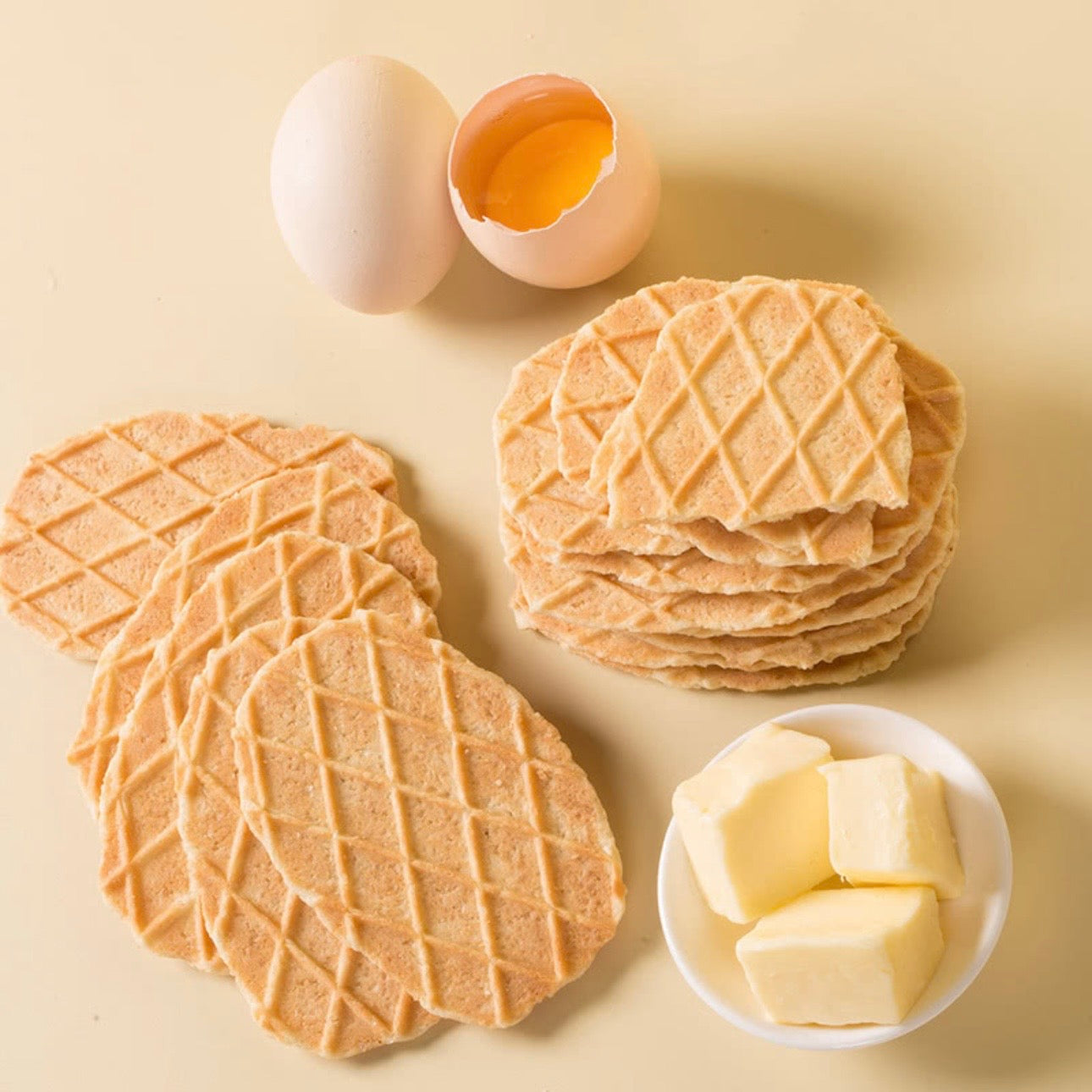 MM黄油脆华夫饼干960g Butter Waffle Biscuits