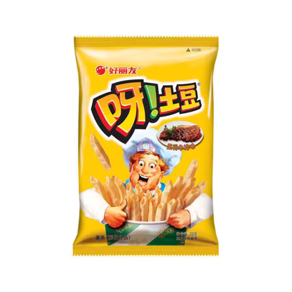 好丽友呀！土豆(里脊牛排味)*70g Orion Ah! Riwai