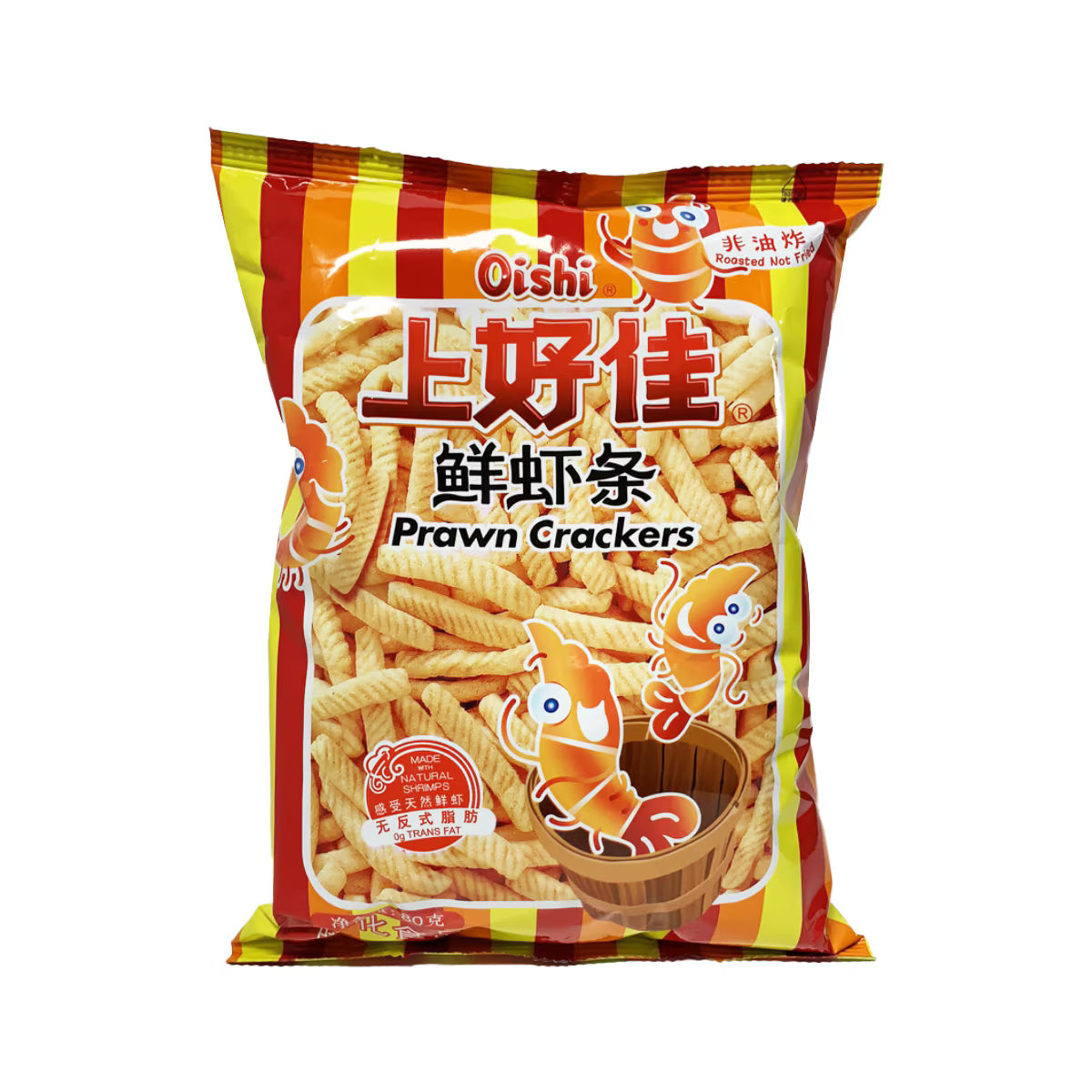 上好佳鲜虾条 80g Oishi Shrimp Strips 80g