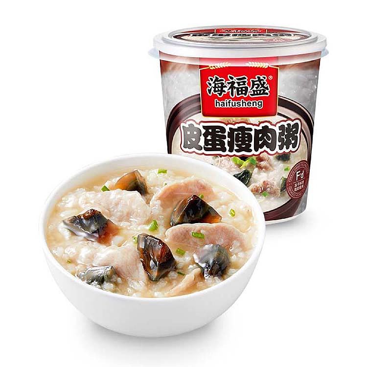 皮蛋瘦肉粥 Century Egg and Lean Pork Porridge