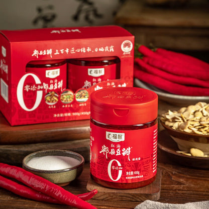 福猴红油郫县豆瓣450g Pixian Broad Bean Paste
