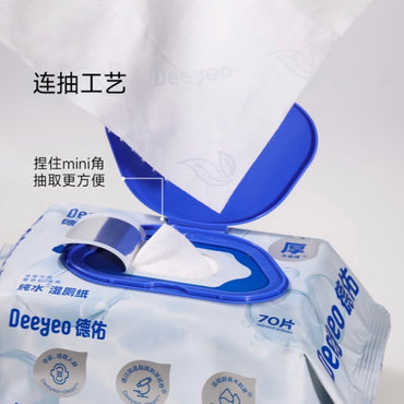 德佑纯水湿厕纸70 wipes/pack Deeyeo Wet Wipes (Wet Toilet paper)