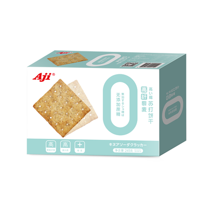 Aji高纤藜麦苏打饼干Aji High fiber quinoa houra cracker