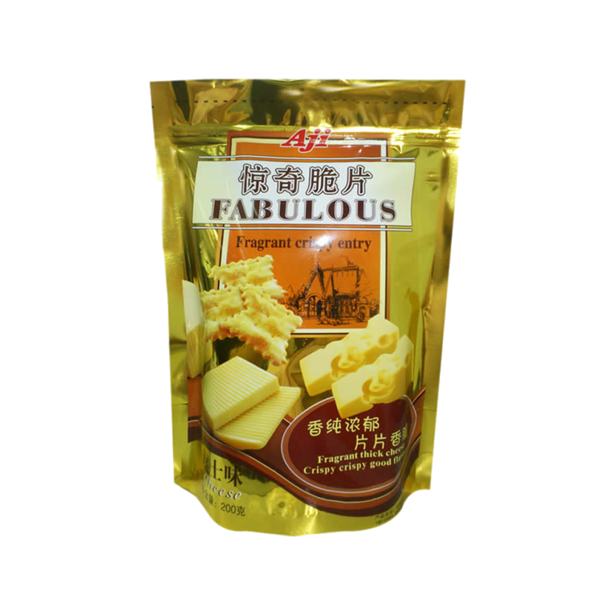 Aji尼西亚惊奇脆片饼干(起士味)Ai Nicaea Surprise Crispy Biscuit (Rau Tiihi)