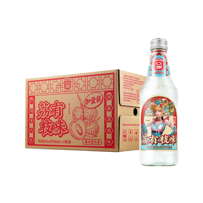 亚洲汽水荔有枝味果汁型汽水Asia-Lychee flavor drink
