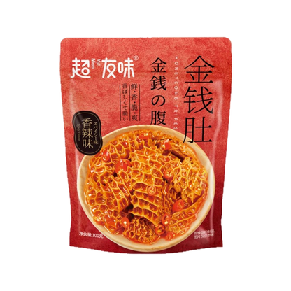 超友味-素金钱肚（香辣味）90g