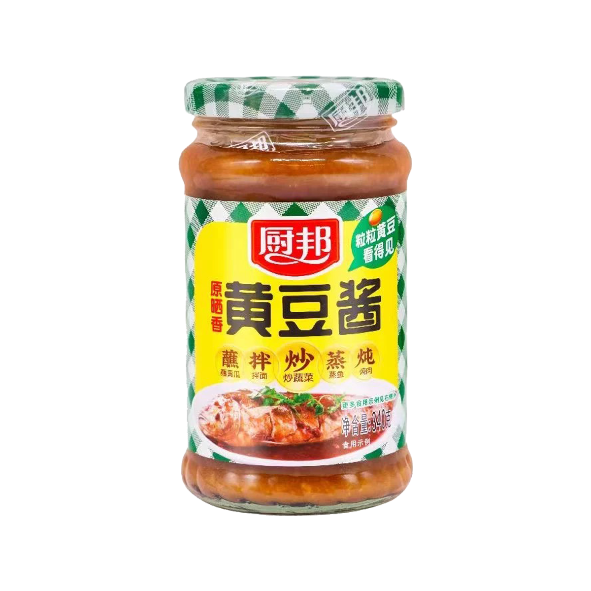 厨邦原晒香黄豆酱Chu Bang Soybean Whakapiri 340g