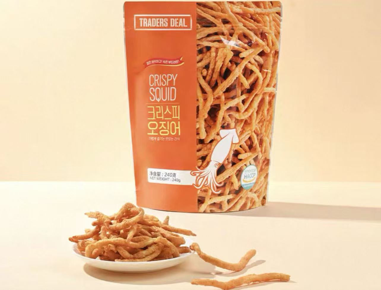 Traders Deal香脆炸鱿鱼240g Crispy Squid